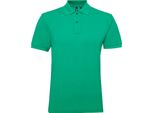 Polo Asquith&Fox Uomo RW5350 (3XL) (Verde)