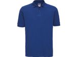 Polo Russell Da Uomo, Manica Corta BC567 (L) (Blu Royal Chiaro)