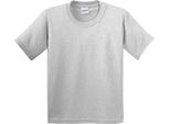 Maglietta Gildan Bambino Girocollo, Manica Corta BC482 (L) (Grigio Cenere)