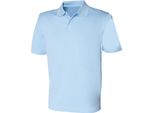 Polo Henbury Uomo Coolplus Pique RW635 (3XL) (Azzurro)