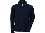 Giacca In Pile Anti-Pilling Da Uomo Kariban Con Zip A Tutta Lunghezza RW737 (S) (Blu Navy)