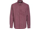 Camicia A Quadri Trespass Snyper Da Uomo, Maniche Lunghe TP3805 (Xs) (Rosso A Quadri)