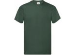 Screen Stars Fruit Of The Loom T-Shirt Originale Da Uomo, Manica Corta PC124 (S) (Verde Bottiglia)