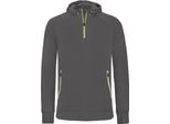 Felpa Con Cappuccio Proact Da Uomo PC2675 (2XL) (Grigio Scuro)
