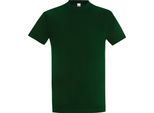 T-Shirt Sols Imperial Da Uomo, Manica Corta PC290 (L) (Verde Bottiglia)