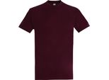 T-Shirt Sols Imperial Da Uomo, Manica Corta PC290 (L) (Borgogna)