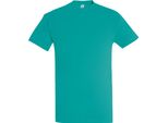 T-Shirt Sols Imperial Da Uomo, Manica Corta PC290 (3XL) (Blu Caraibico)