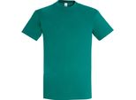 T-Shirt Sols Imperial Da Uomo, Manica Corta PC290 (3XL) (Emerald)