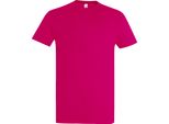 T-Shirt Sols Imperial Da Uomo, Manica Corta PC290 (S) (Fucsia)