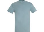 T-Shirt Sols Imperial Da Uomo, Manica Corta PC290 (3XL) (Blu Ghiaccio)