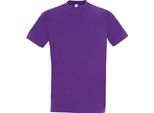 T-Shirt Sols Imperial Da Uomo, Manica Corta PC290 (2XL) (Viola Chiaro)