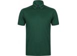 Polo Henbury Stretch Microfine Pique Uomo PC2951 (S) (Verde Bottiglia)