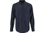 Sols Camicia Barry Da Uomo In Denim A Maniche Lunghe PC3062 (L) (Denim Brut)