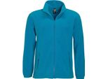 Sols Herren Outdoor Fleece Jacke North PC343 (3XL) (Wasserblau)