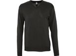 Sols Uomo Maglione Galaxy / Pullover Con Scollo A V PC400 (Grande) (Nero)