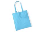 Westford Mill Promo Shopping Bag, 10 Litri (2 Pezzi/Confezione) BC4510 (Taglia Unica) (Blu Surfista)