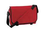 Borsa A Tracolla / Messenger Bagbase, 11 Litri BC1305 (Taglia Unica) (Rosso)