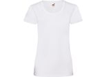 Maglietta Fruit Of The Loom Lady-Fit Donna BC1354 (Xs) (Bianco)