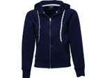 Tee Jays Donna Felpa Con Cappuccio / Giacca Con Cappuccio Con Zip A Tutta Lunghezza BC3320 (M) (Blu Navy)