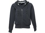 Tee Jays Donna Felpa Con Cappuccio / Giacca Con Cappuccio Con Zip A Tutta Lunghezza BC3320 (S) (Grigio Scuro)