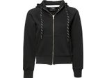 Tee Jays Donna Felpa Con Cappuccio / Giacca Con Cappuccio Con Zip A Tutta Lunghezza BC3320 (M) (Nero)