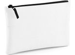 Bagbase Borsa Piuma Donne Cosmetici Strumento Da Viaggio Borsa Make-Up (2 Pezzi/Confezione) BC4557 (Taglia Unica) (Bianco/Nero)