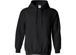 Gildan Heavy Blend Felpa Con Cappuccio Unisex / Felpa Con Cappuccio / Maglione Con Cappuccio BC468 (Xl) (Nero)