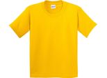 Maglietta Gildan Bambino Girocollo, Manica Corta BC482 (L) (Giallo)