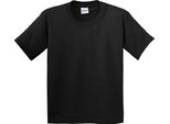 Maglietta Gildan Per Bambini A Girocollo, Manica Corta BC482 (Xl) (Nero)