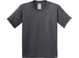 Maglietta Gildan Bambino Girocollo, Manica Corta BC482 (Xs) (Grigio Antracite)