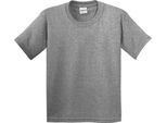 Maglietta Gildan Bambino Girocollo, Manica Corta BC482 (L) (Antracite Screziato)