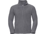 Russell Herren Outdoor-Fleecejacke BC575 (S) (Grau)