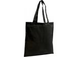 Sols Borsa Shopping In Cotone Zen PC2443 (Taglia Unica) (Nero)