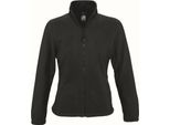 Sols Giacca In Pile Con Zip Integrale North Da Donna PC344 (M) (Vintage Black)