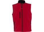 Sols Uomo Rallye Softshell Gilet / Scaldacorpo / Gilet PC349 (S) (Rosso)