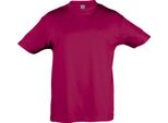 Sols Kids Maglietta Regent, Manica Corta PC357 (8 Anni (128)) (Fucsia)