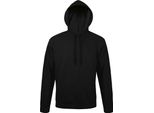 Sols Snake Felpa Unisex Con Cappuccio / Felpa Con Cappuccio PC382 (S) (Nero)