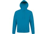 Sols Snake Felpa Unisex Con Cappuccio / Felpa Con Cappuccio PC382 (3XL) (Blu Acqua)