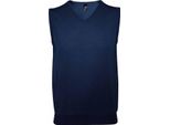 Sols Maglione Unisex Da Uomo Con Scollo A V PC509 (Grande) (Blu Navy)