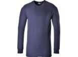 Portwest B123 Uomo Camicia Termica A Maniche Lunghe / Maglia Intima A Maniche Lunghe RW1016 (Grande) (Blu Navy)