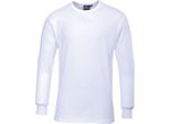 Portwest B123 Camicia Termica A Maniche Lunghe / Gilet A Maniche Lunghe Da Uomo RW1016 (Xlarge) (Bianco)
