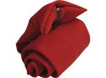 Cravatta A Clip Premier Da Uomo, Tinta Unita (2 Pezzi/Confezione) RW6936 (Taglia Unica) (Rosso)