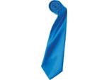 Cravatta Premier Da Uomo In Raso, Tinta Unita (2 Pezzi/Confezione) RW6934 (Taglia Unica) (Zaffiro)