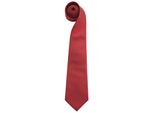 Cravatta Da Uomo Premier Colori, Tinta Unita (2 Pezzi/Confezione) RW6935 (Taglia Unica) (Rosso)