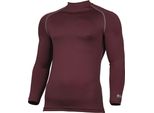 Maglietta Intima Termica Rhino Da Uomo, Maniche Lunghe RW1276 (3XL) (Castagna)
