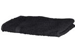 Asciugamano City 550Gsm, 50 X 90 Cm RW1576 (Taglia Unica) (Nero)