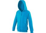 Gilet Con Cappuccio Awdis Kids RW192 (12-13 Anni (152)) (Rosso Fuoco)