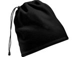 Beechfield Unisex 2-In-1 Cappello Invernale / Scaldacollo / Sciarpa A Tubo Suprafleece RW232 (Taglia Unica) (Nero)