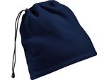 Cappello Invernale Beechfield Unisex 2 In 1 / Scaldacollo / Sciarpa A Tubo Suprafleece RW232 (Taglia Unica) (Blu Navy)