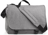 Bagbase Borsa Messenger Bicolore RW2583 (Taglia Unica) (Grigio Screziato)